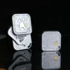 Angry Rabbit TWCS Triple-Layer Metal EDC Fidget Slider Magnetic Push-Pull Sensory Toy Stress Relief ADHD Anxiety Office Desktop
